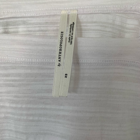 •Anthropologie White Square Neck Top• - Picture 3 of 4